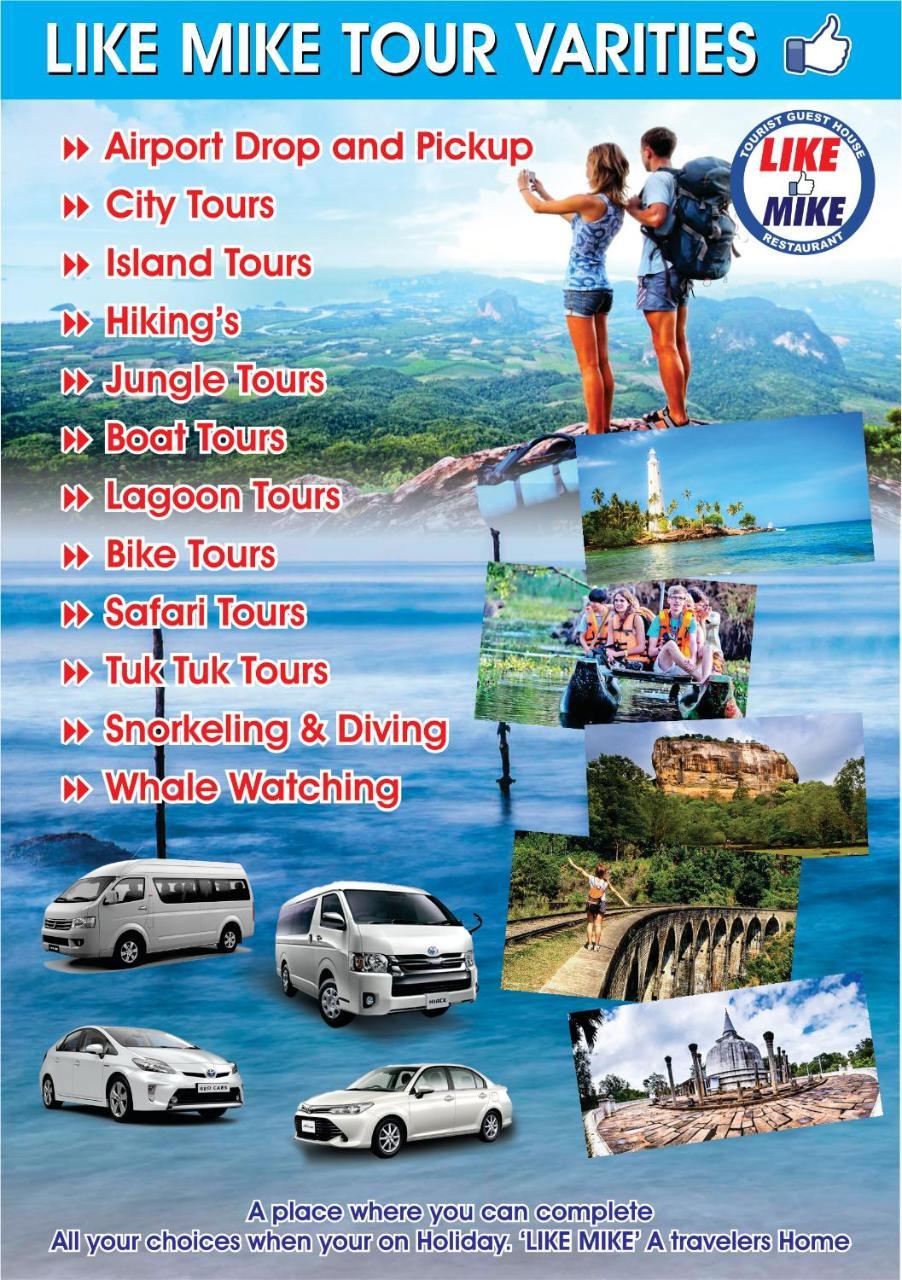 Like Mike Tourist Guest House & Restaurant Negombo Exteriér fotografie
